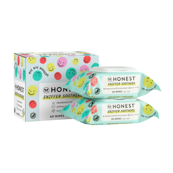 Sniffer Soothers, Gentle Soothing Nose and Face Wipes